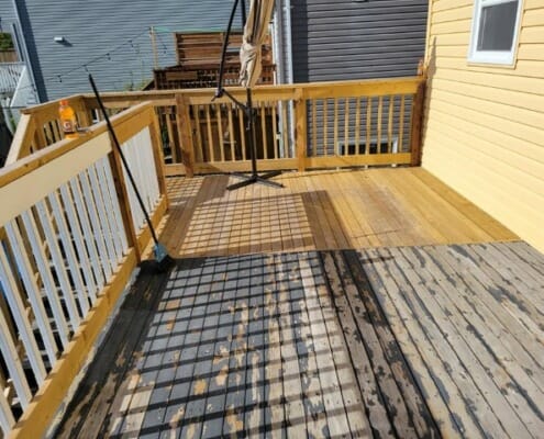 Deck Painting in Halifax